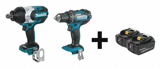 Cordless Combination Kit 2 Tools 18V DC