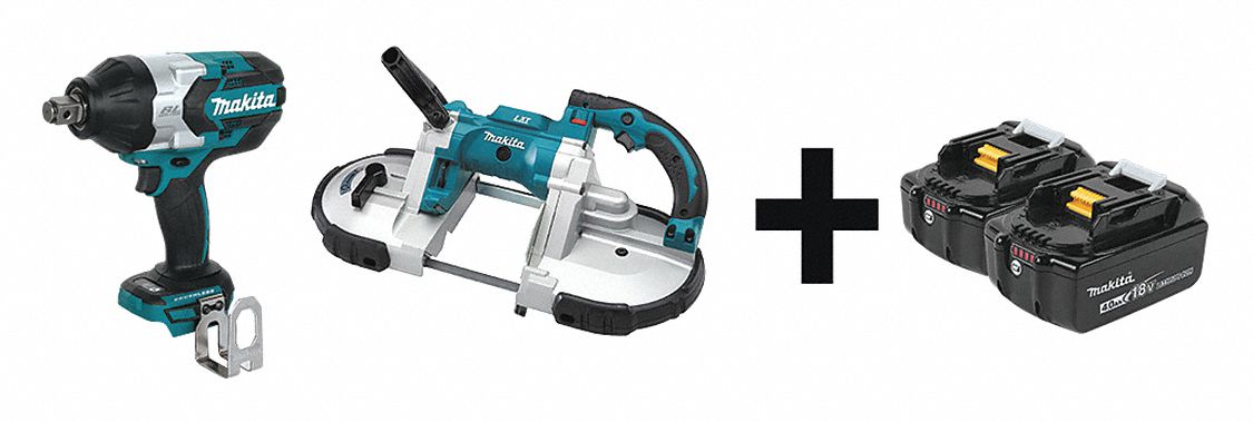 Cordless Combination Kit 2 Tools 18V DC