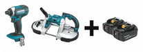 Cordless Combination Kit 2 Tools 18V DC