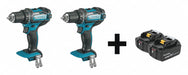 Drill Kit Cordless 1 900 RPM 18V DC