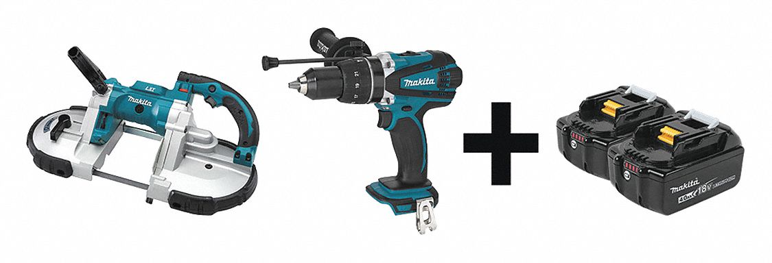 Cordless Combination Kit 2 Tools 18V DC