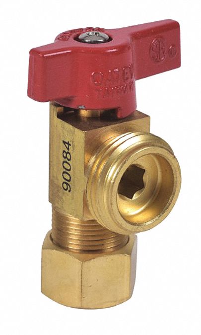 Valve-1/4 Turn Short w/UNS Red Nut
