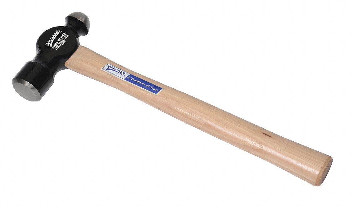 Hickory Handle Ball Pein Hammer 16oz.