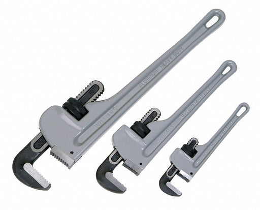 Aluminum Pipe Wrench Set 3pcs.s