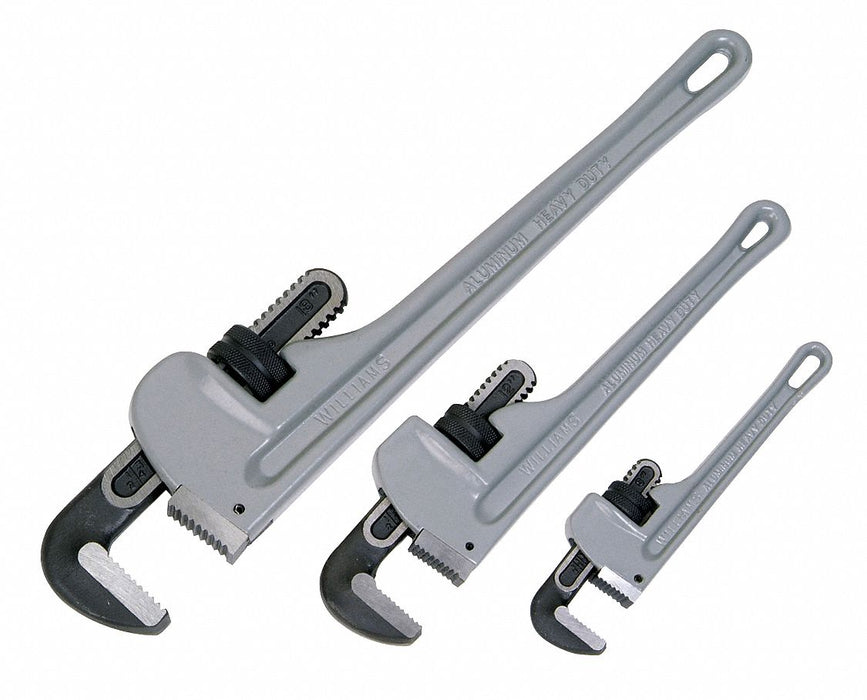Aluminum Pipe Wrench Set 3pcs.s