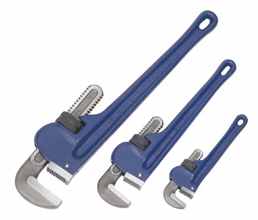 Castiron Pipe Wrench Set 3pcs.s
