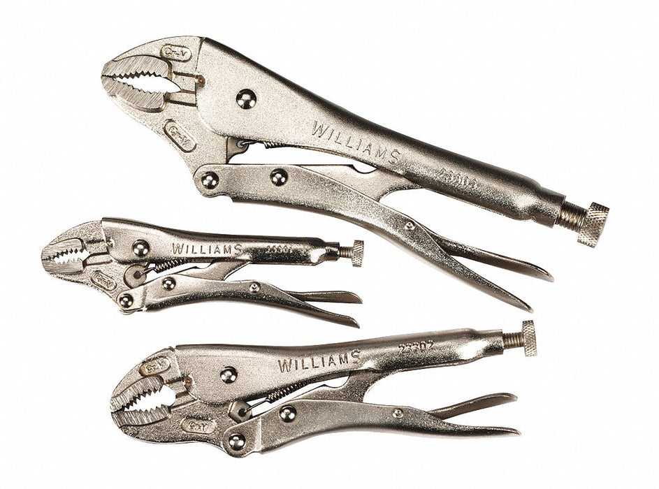 Locking Plier Set 3pcs.