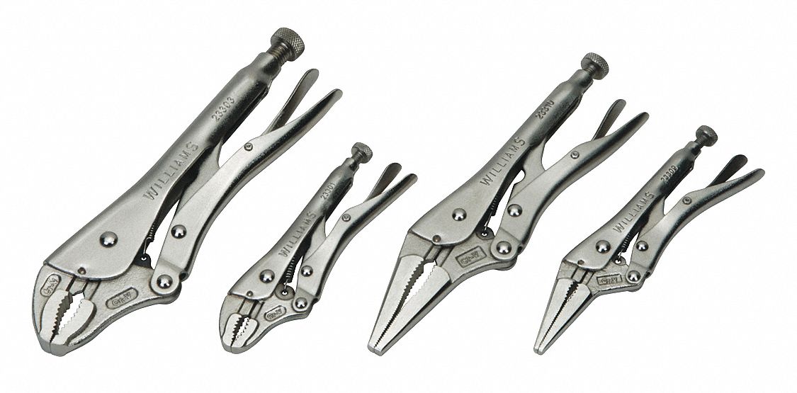 Locking Plier Set 4pcs.