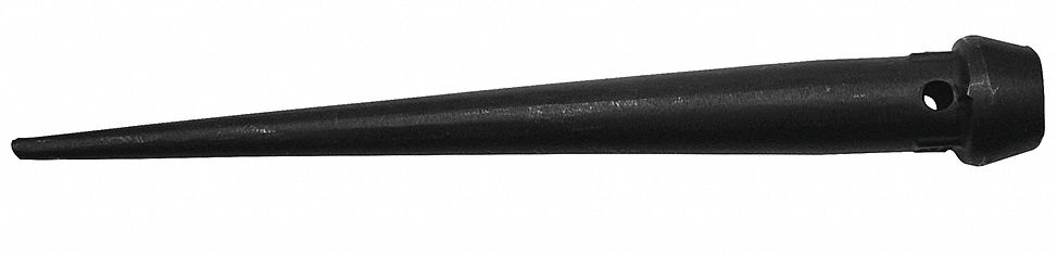 Pin Punch 10 L Steel 1/4 Tip Size
