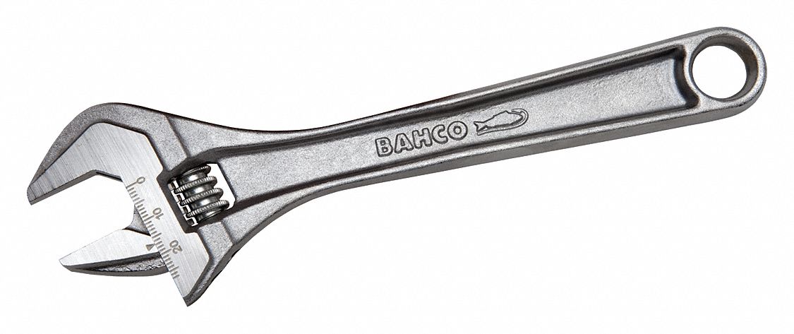 Adjustable Wrench Black 4 
