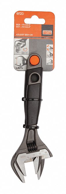 Adjustable Wrench Thin Jaw Wide Mouth 6 