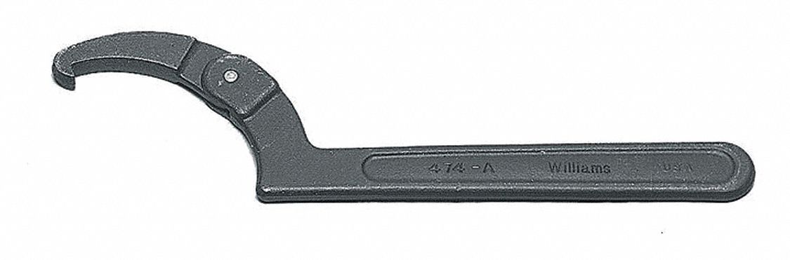 Spanner Wrench Set 2 to 4-3/4 Adj. Hook