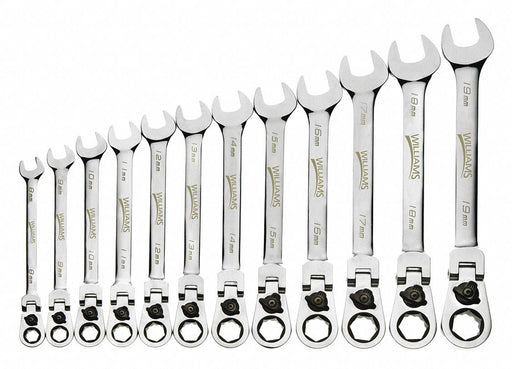 Wrench Set Flex-Head 12 pcs.
