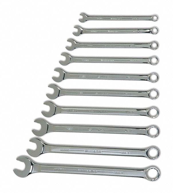 Super Combo Wrench Set 10 pcs. Metric