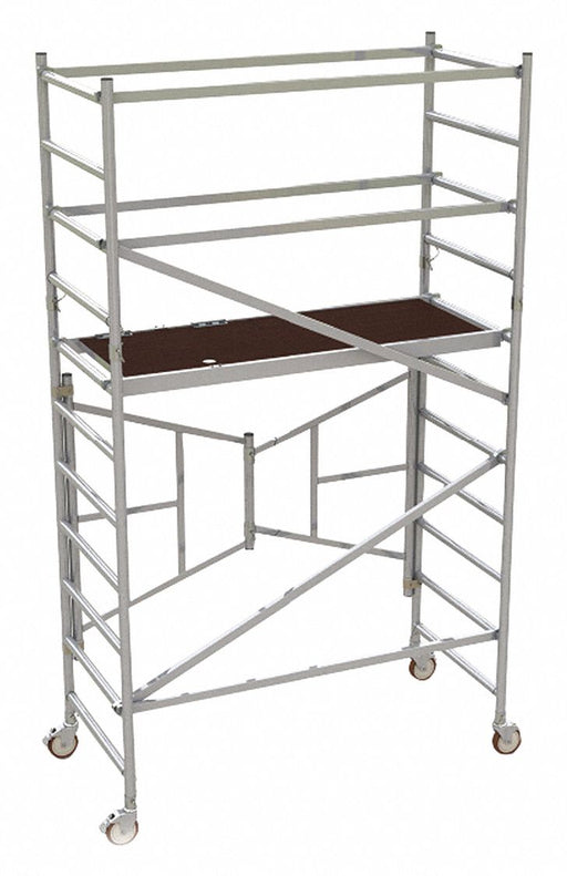 Scaffold with Guardrail EasySet Alum 6ft
