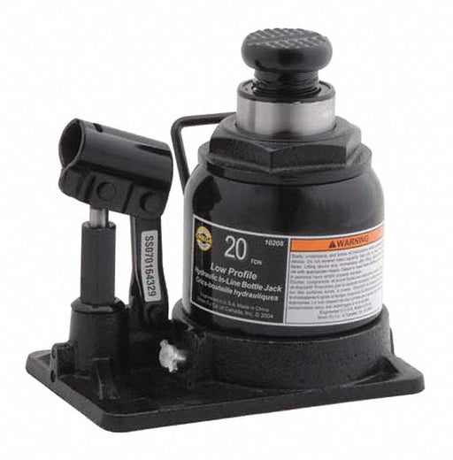 In-Line Shorty Bottle Jack 20 tons