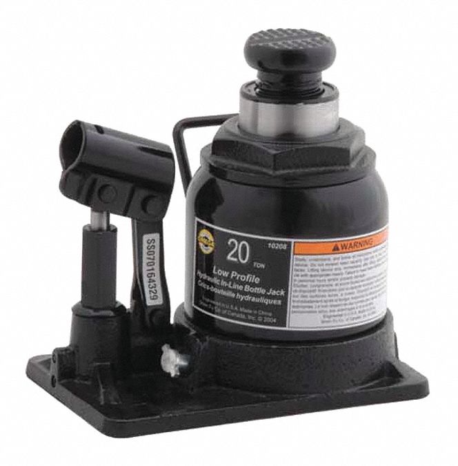 In-Line Shorty Bottle Jack 20 tons
