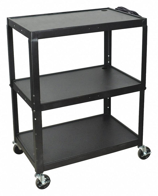 Cart Extra Wide Height Adj A/V