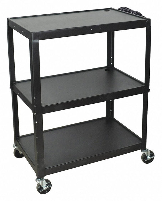 Cart Extra Wide Height Adj A/V