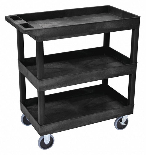 High Capacity (3) Tub Shelves Cart