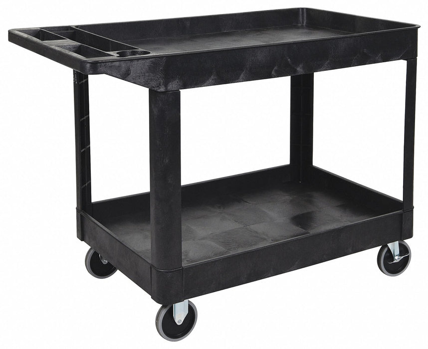 Utility Cart (2) Shelf Heavy Duty 