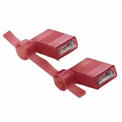 WireDisconnect Brass Red Nylon PK1500