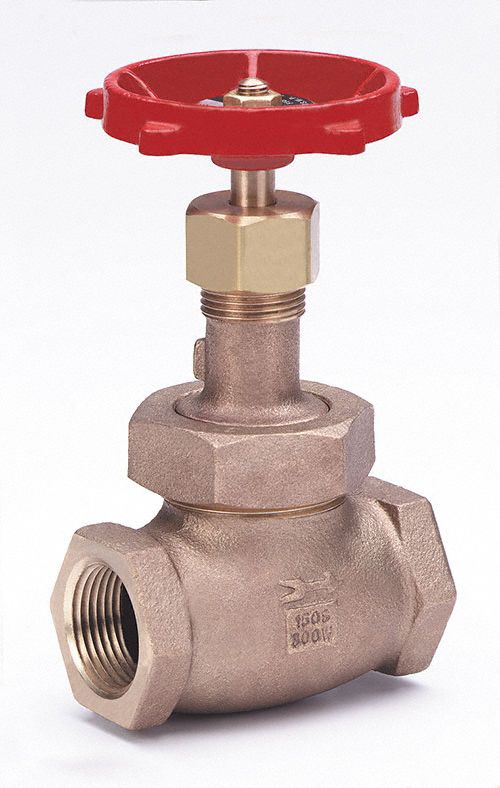Globe Valve 1 Bronze FNPT 300 psi
