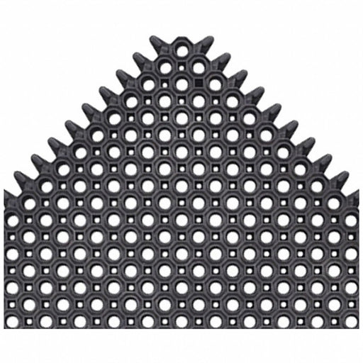 Entrance Mat Black Interlocking Edges