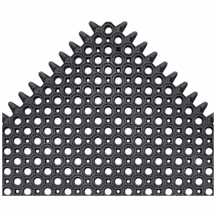 Entrance Mat Black Interlocking Edges