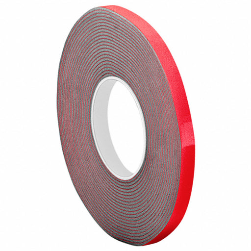 Foam Tape Black 5 yd L 1/2 in W