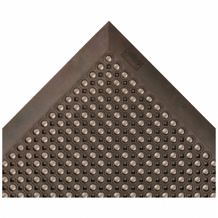 Rubber Entrance Mat Black 4ft. x 6ft.