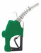 FuelNozzle Green 1in NPT 7inAlumSpout