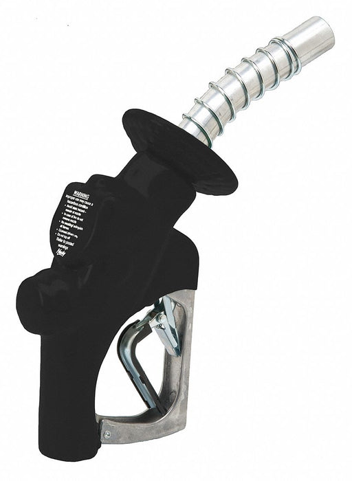 FuelNozzle Green 1in NPT 7inAlumSpout