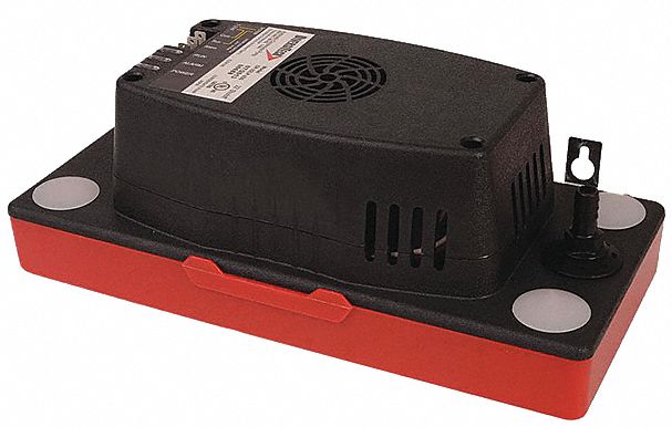 Condensate Pump 22 ft Lift Low Prof 120V