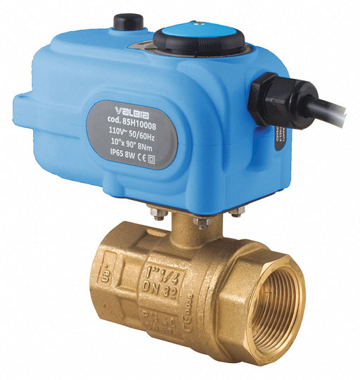 Electric Brass Ball Valve 100/240AC 1/2 