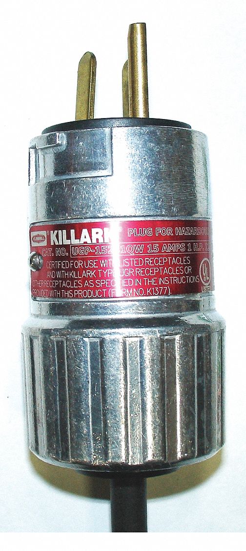 Plug Explosion-Proof 15 amp 125VAC
