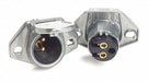 Trailer Socket 2 Pole Vertical Pin