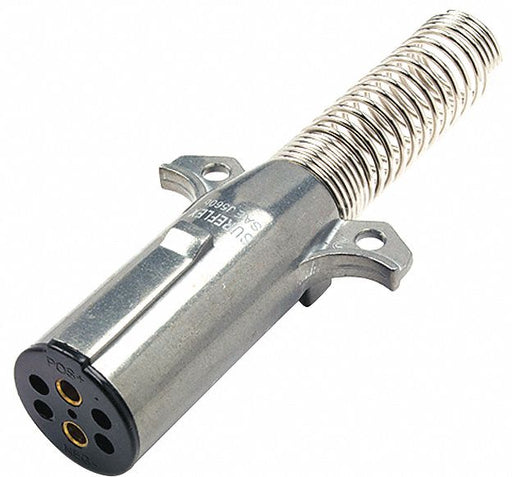 Trailer Plug Spring 2 Pole Vertical Pin