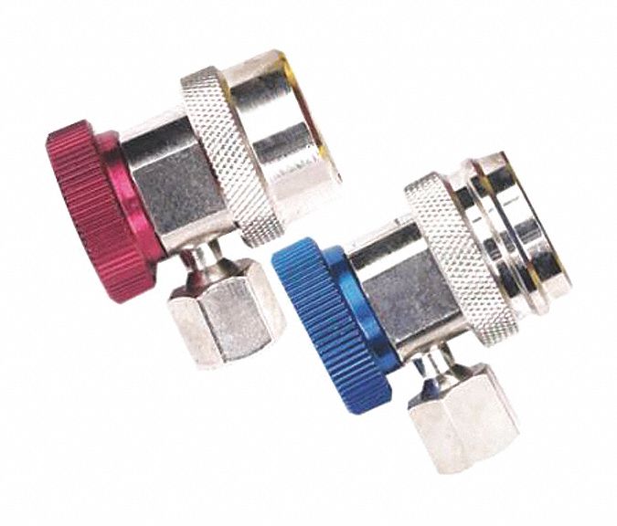High Side Field Service Coupler Red