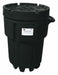 OverpackDrum Polyethylene 47.5inH Black