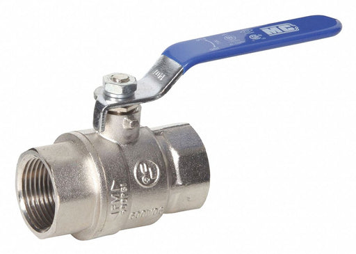 Manual 2-Way Ball Valve NPT Brass
