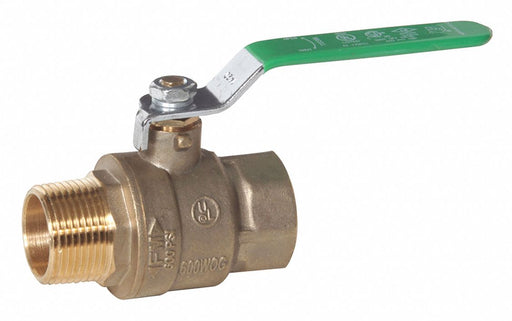 Manual 2-Way Ball Valve NPT Brass