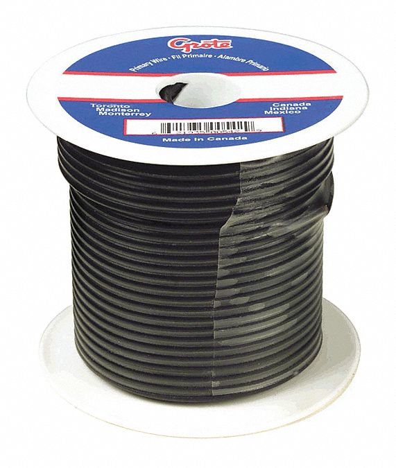 Primary Wire 10 Gauge Black 100 ft.Spool
