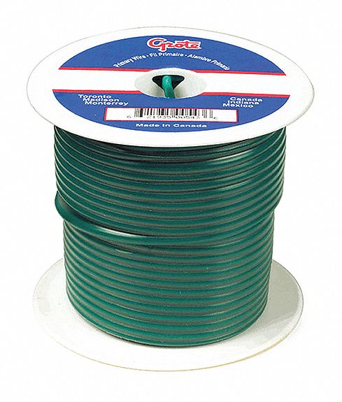 Primary Wire 14 Gauge Green 100 ft.Spool