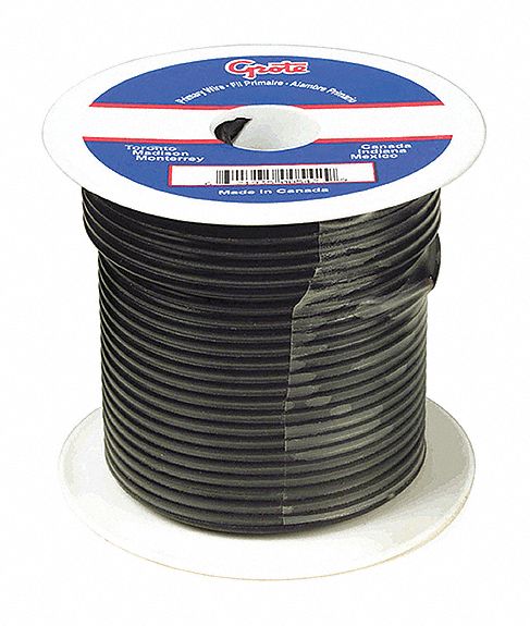 Primary Wire 12 Gauge Black 100 ft.Spool