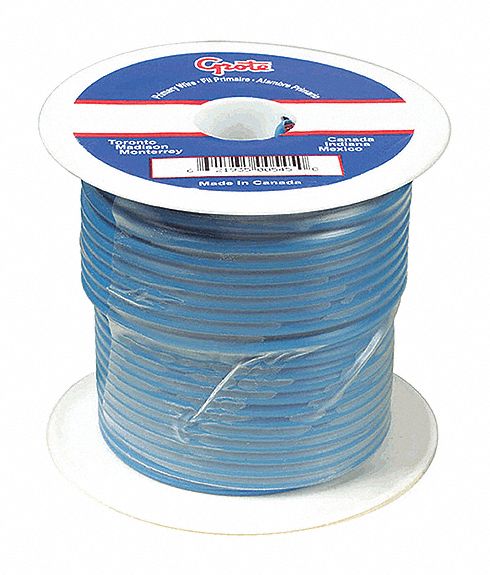 Primary Wire 14 Gauge Blue 100 ft Spool