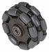 Wheel 250lb Black Polyurethane