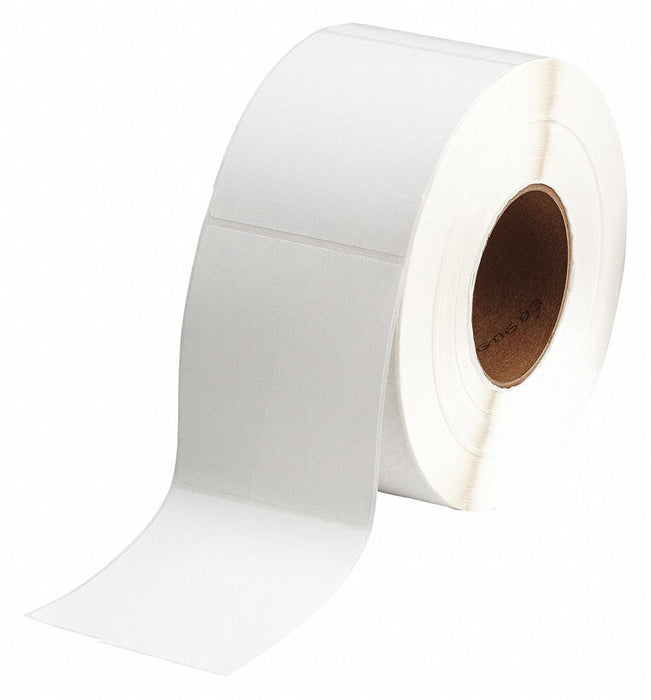 Pre-Cut Label Stock Roll White Matte