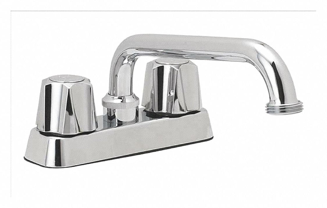 Utility Faucet 2 Lever Handle 6 Spout