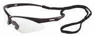 Safety Glasses Black Frame Clear